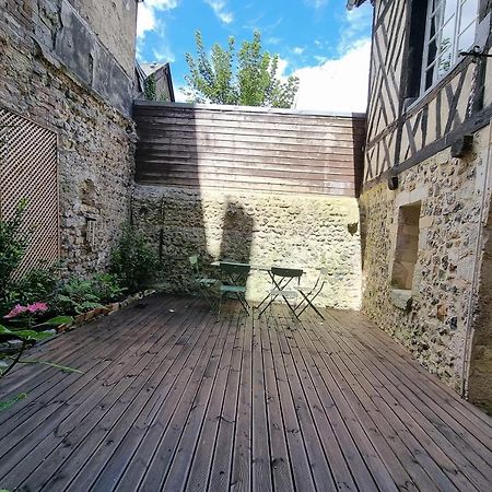 Villa La Terrasse Notre Dame - Casa di carattere - 4P - Centre Honfleur Esterno foto
