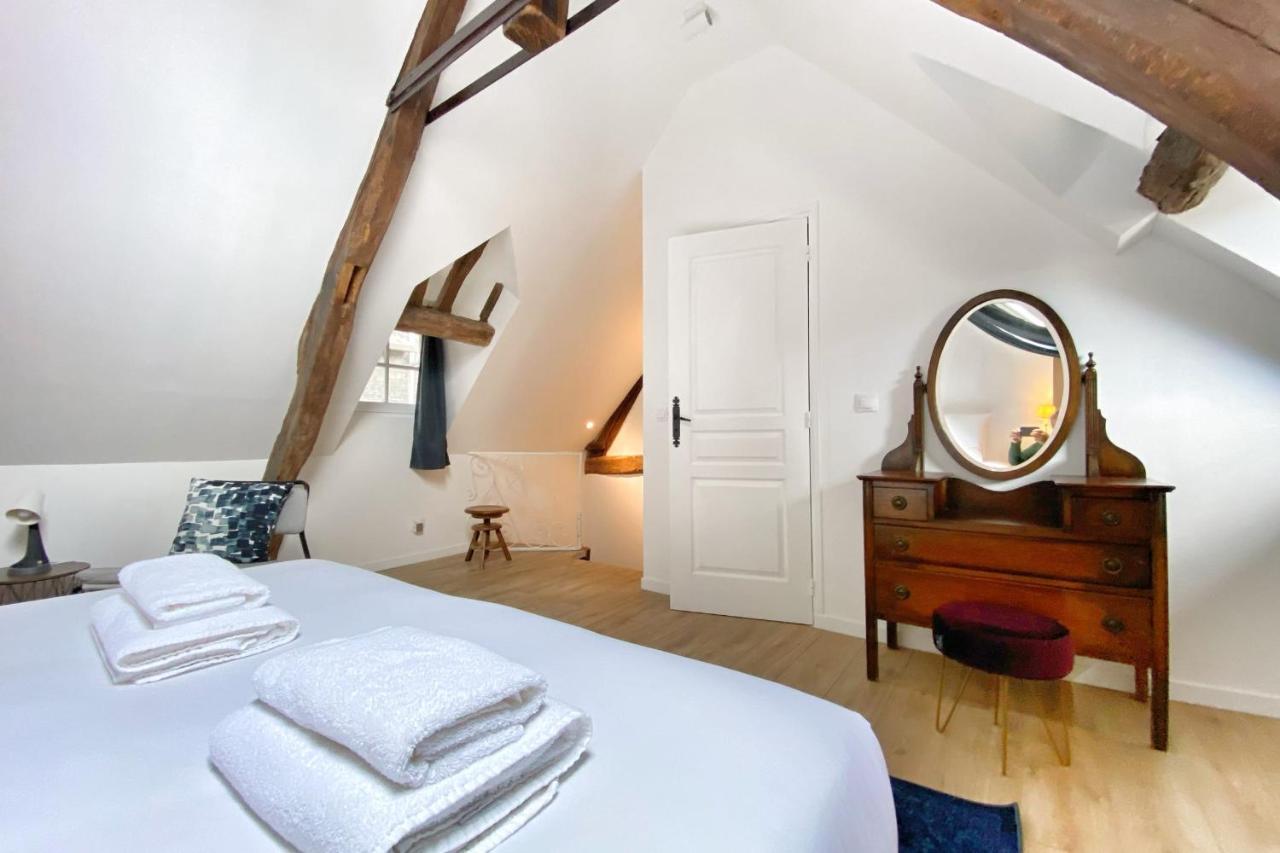 Villa La Terrasse Notre Dame - Casa di carattere - 4P - Centre Honfleur Esterno foto