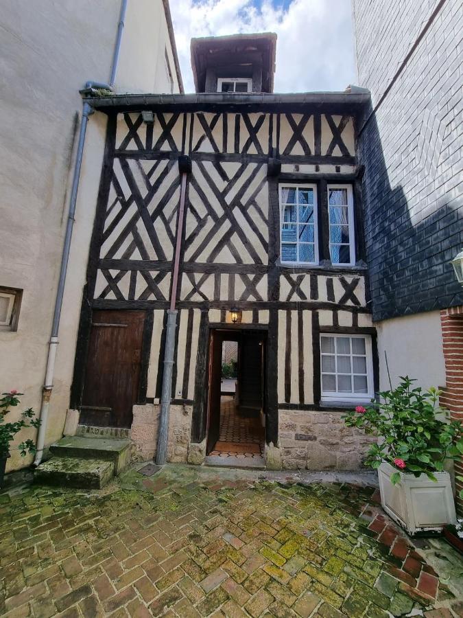 Villa La Terrasse Notre Dame - Casa di carattere - 4P - Centre Honfleur Esterno foto
